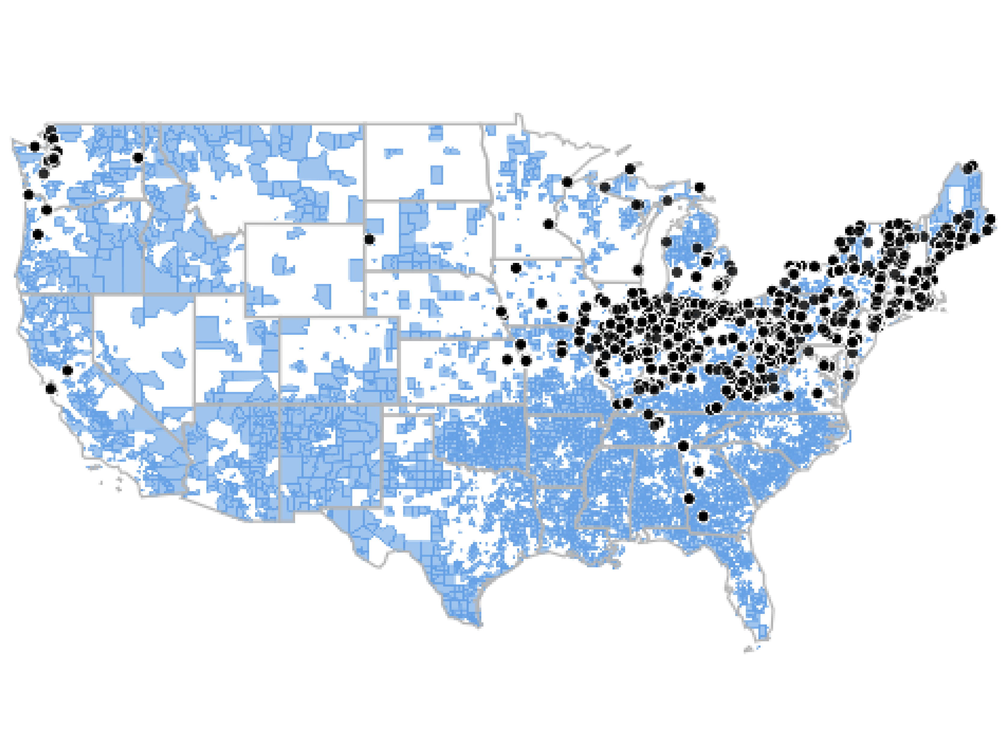 Minority communities twice as likely to have sewage polluting nearby river or creek